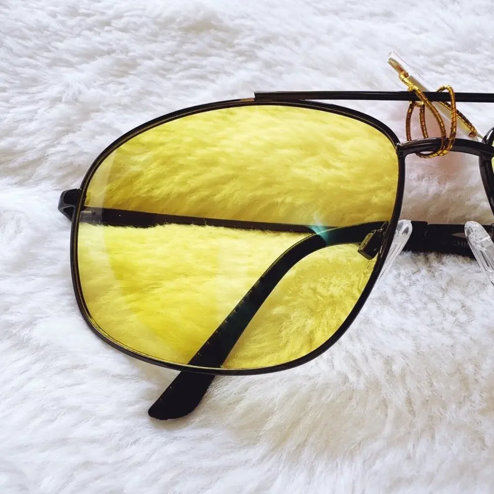Oscar Black Aviator Sunglasses